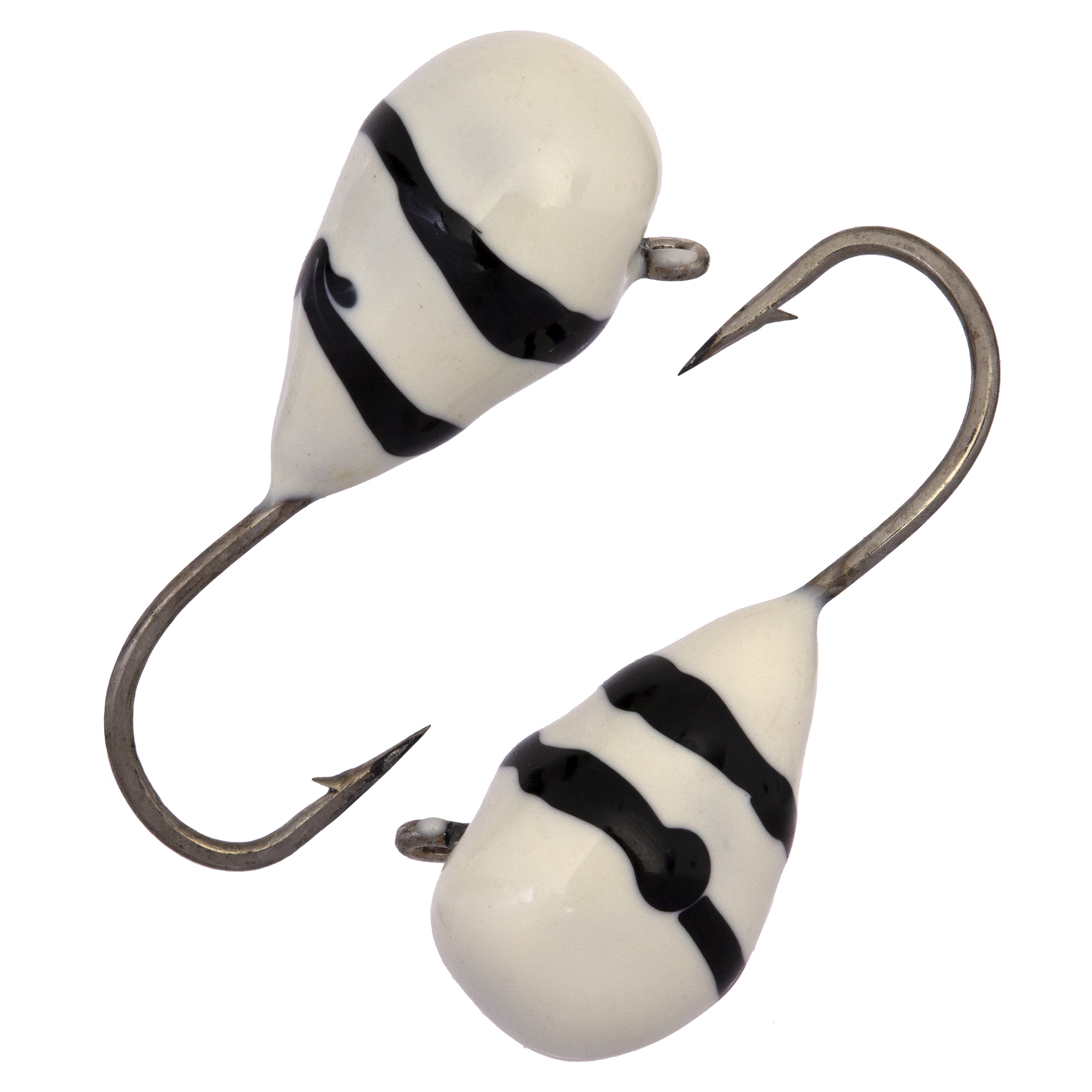 Капля с ушком d 4,0 мм, вес 1,1 гр, обмазка белая-винт /10 шт/