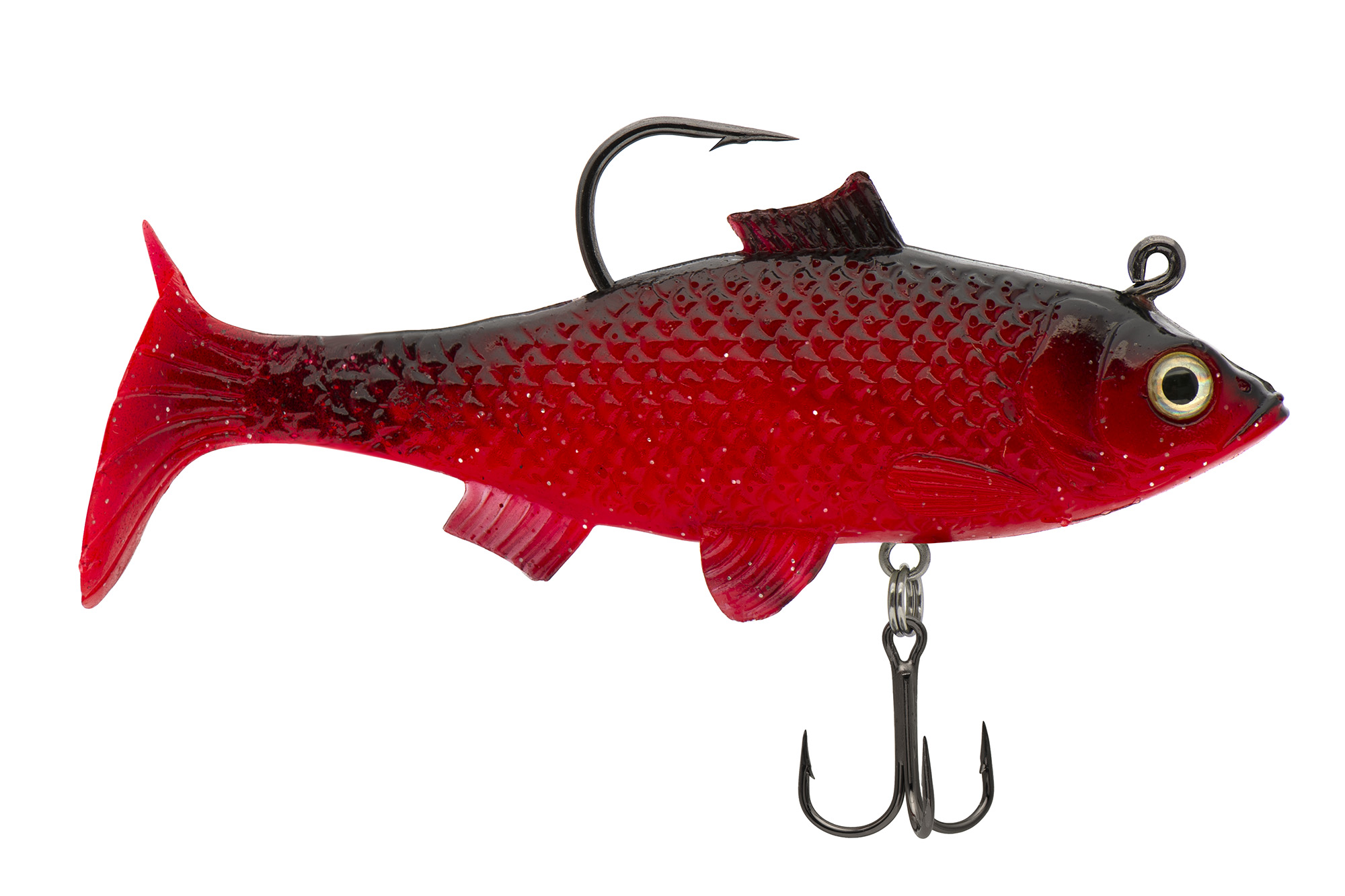 Виброхвост оснащённый CONDOR Crazy Bait NWRO03 размер 80 мм, вес 15 гр, цвет 04# (2 шт)