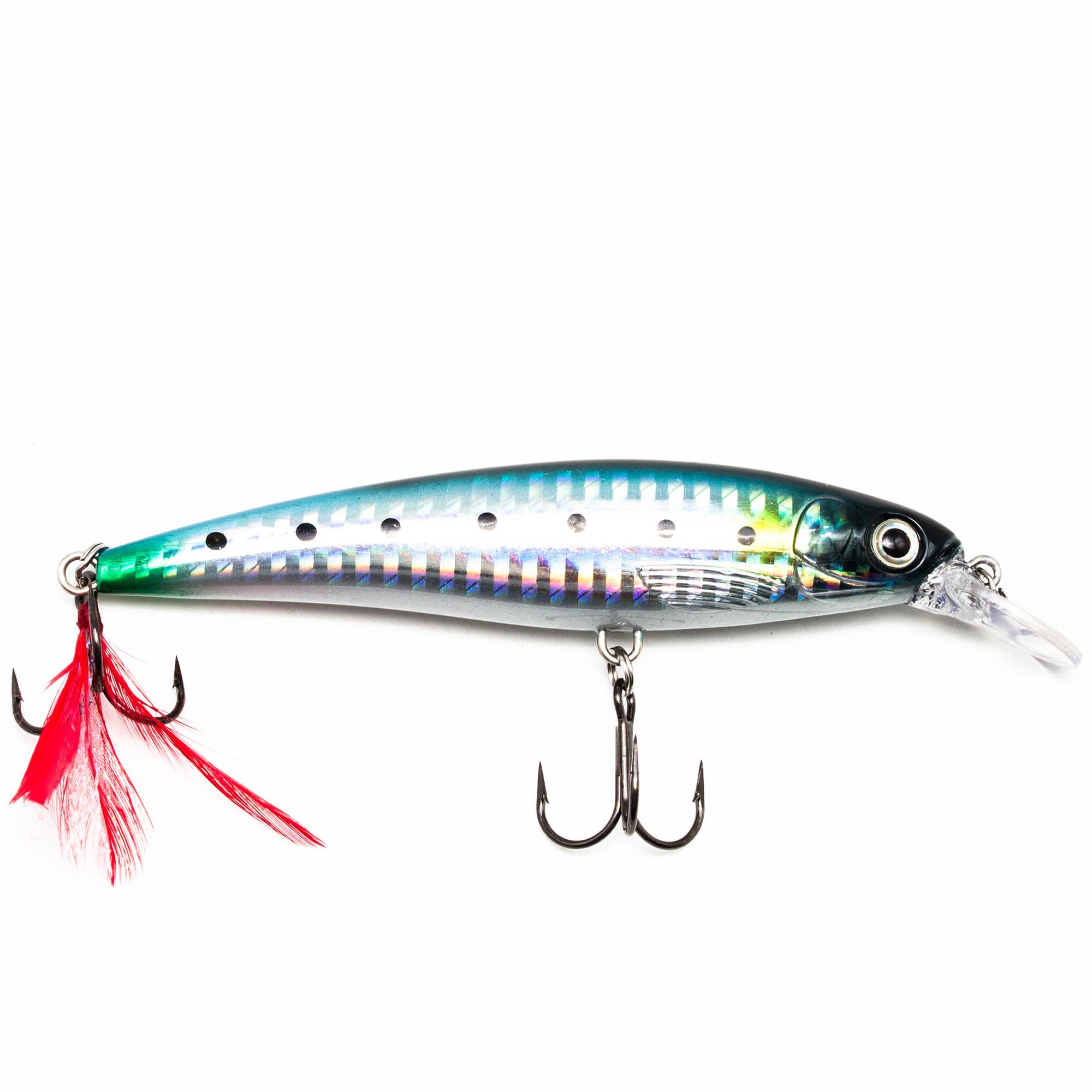 Воблер KYODA Luck Minnow-100SU, длина 10 см, вес 15 гр, цвет P94, заглубление 1,0-1,2 м.