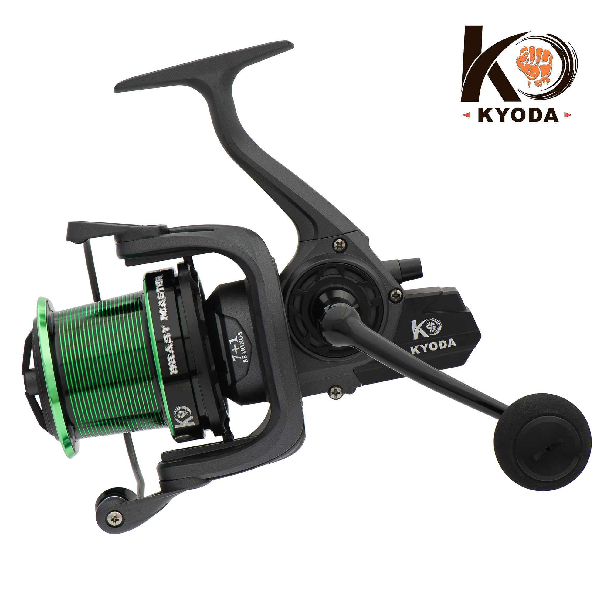 Катушка KYODA HM6000X, 7+1 подшипник, передний фрикцион