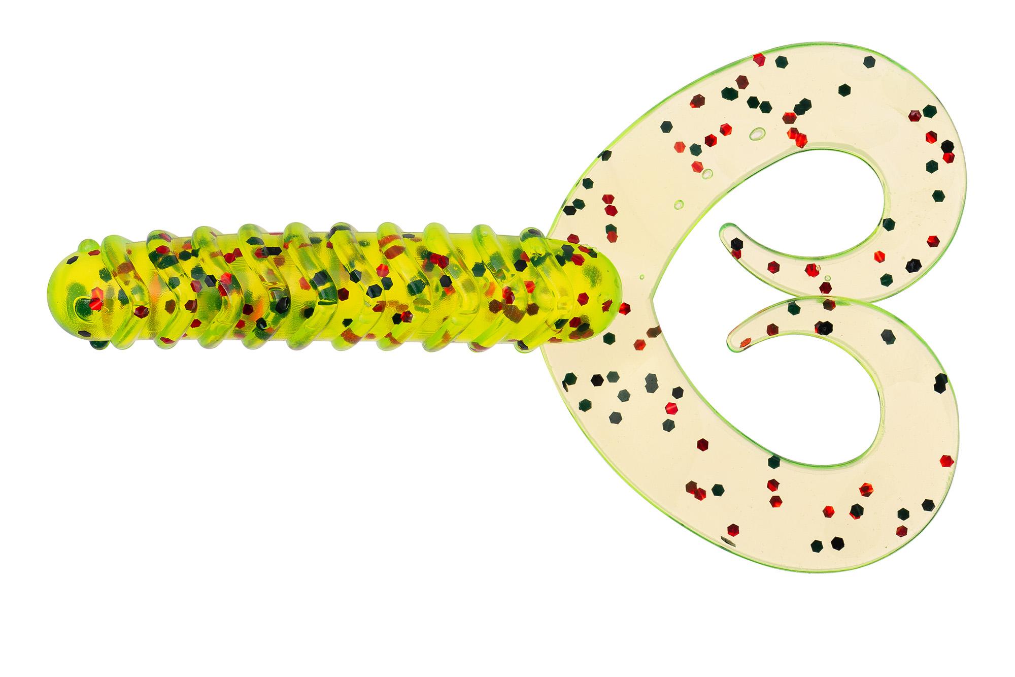 Твистер двухвостый CONDOR Crazy Bait DTD80 размер 80 мм  цвет 072 (10 шт)