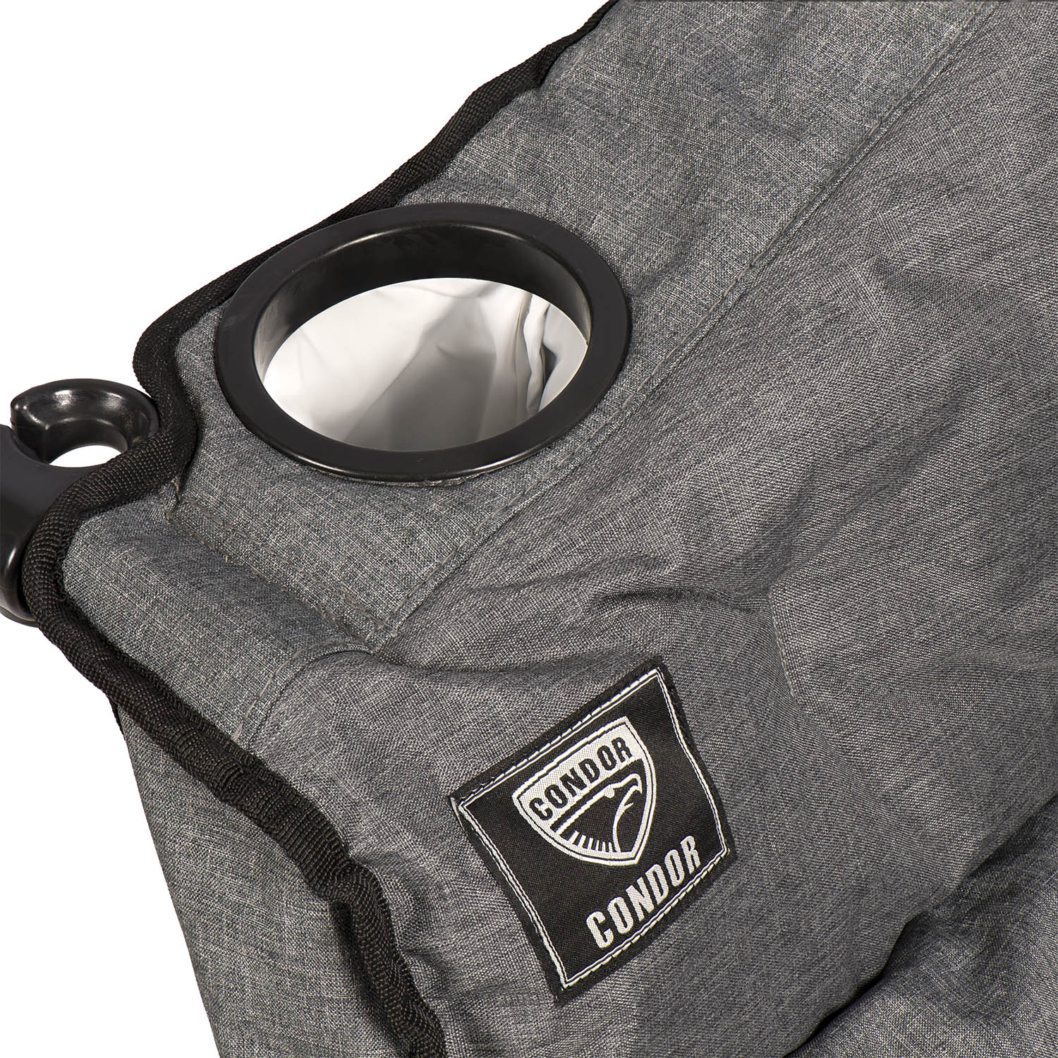 Кресло складное кемпинговое "KYODA" двухместное р.50*34*98 см, цвет серый Кресло складное кемпинговое "KYODA" двухместное р.50*34*98 см, цвет серый