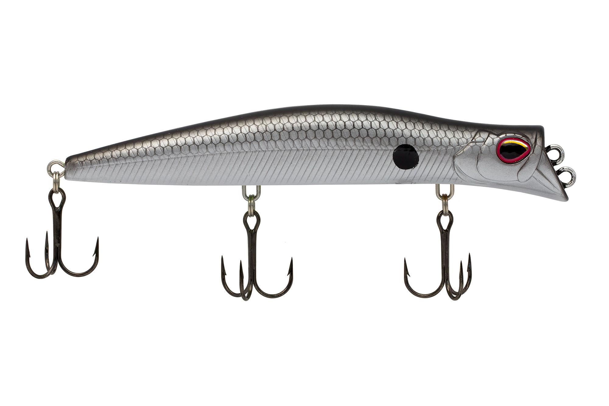 Воблер KYODA POCKY MINNOW-130F, длина 130 мм, вес 17,5  гр, цвет P1068 заглубление 0,1 - 0,2 м.