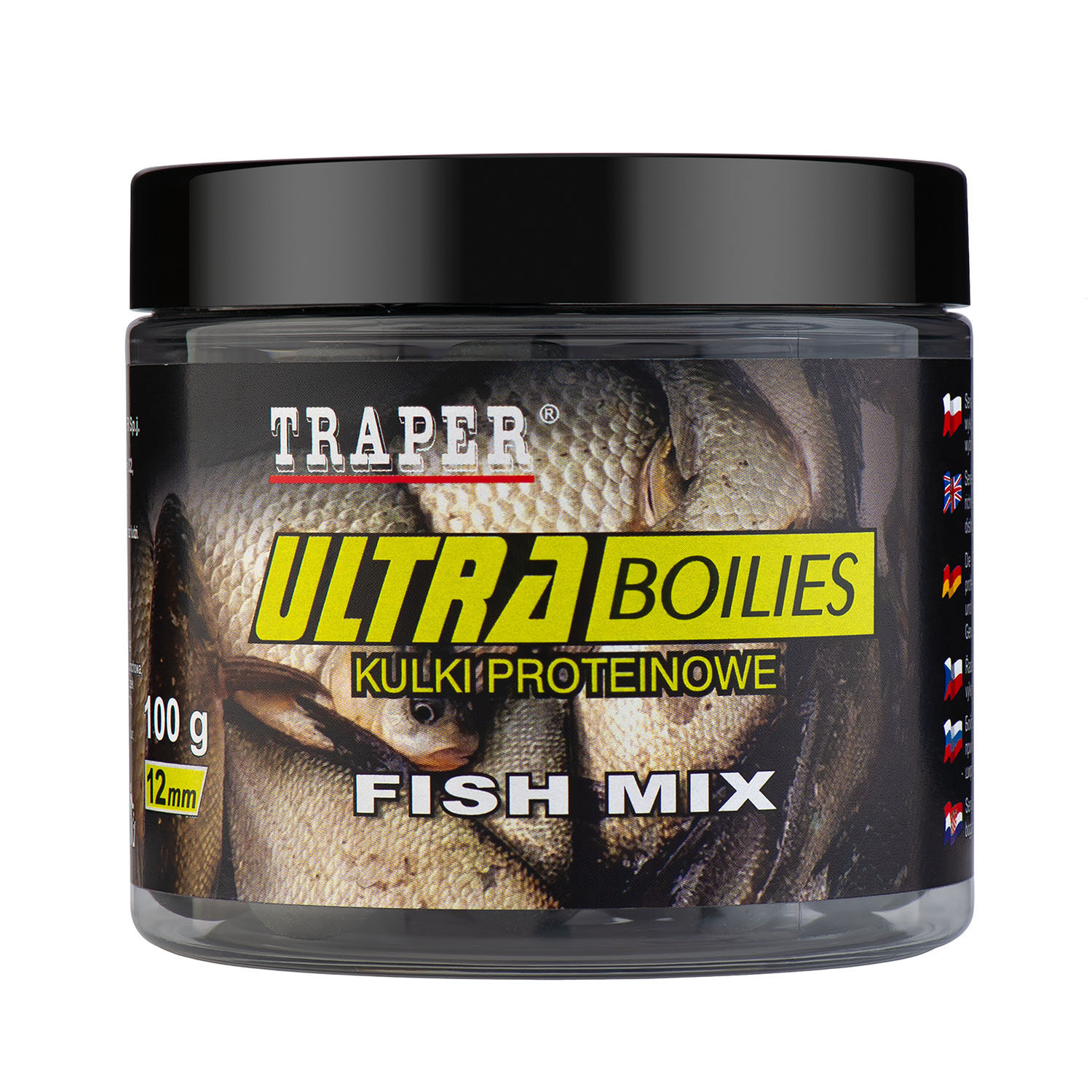 Бойлы TRAPER ULTRA 12 мм, 100 гр, Fish Mix
