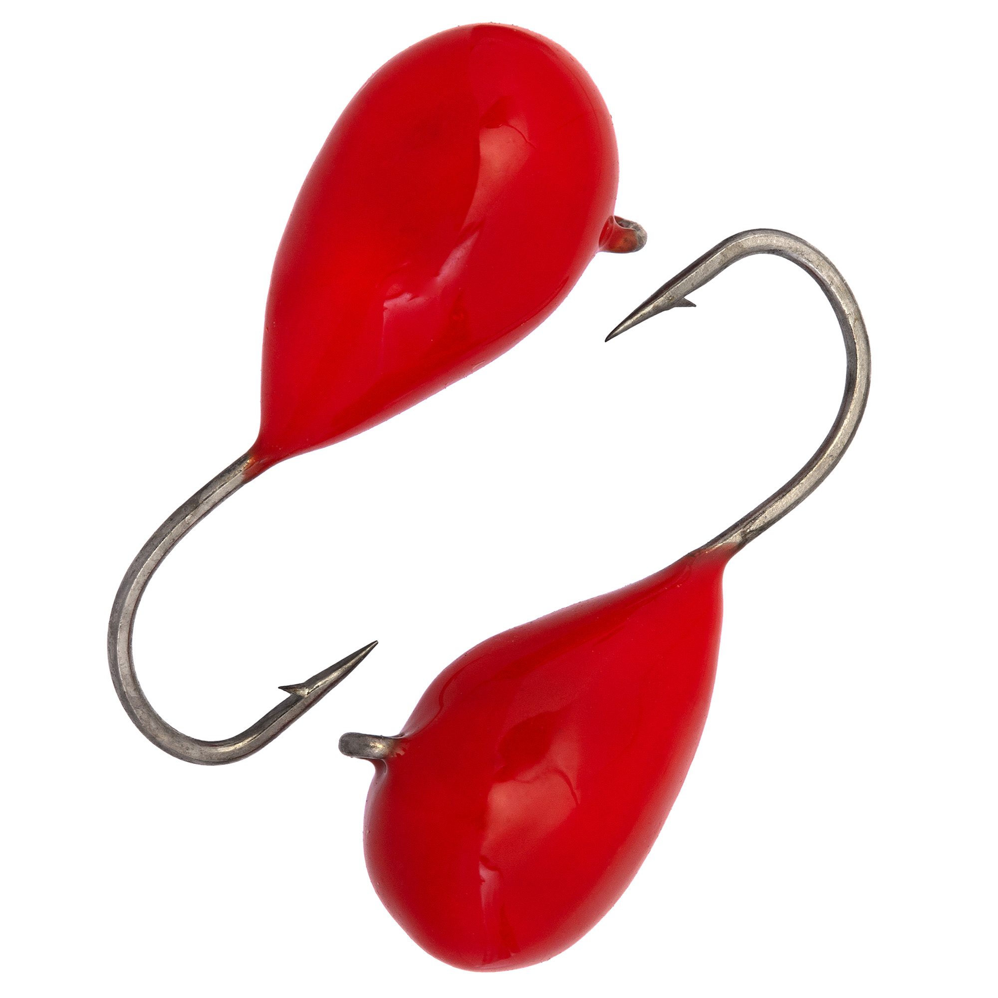 Капля с ушком d 2,5 мм, вес 0,3 гр, обмазка красная /10 шт/