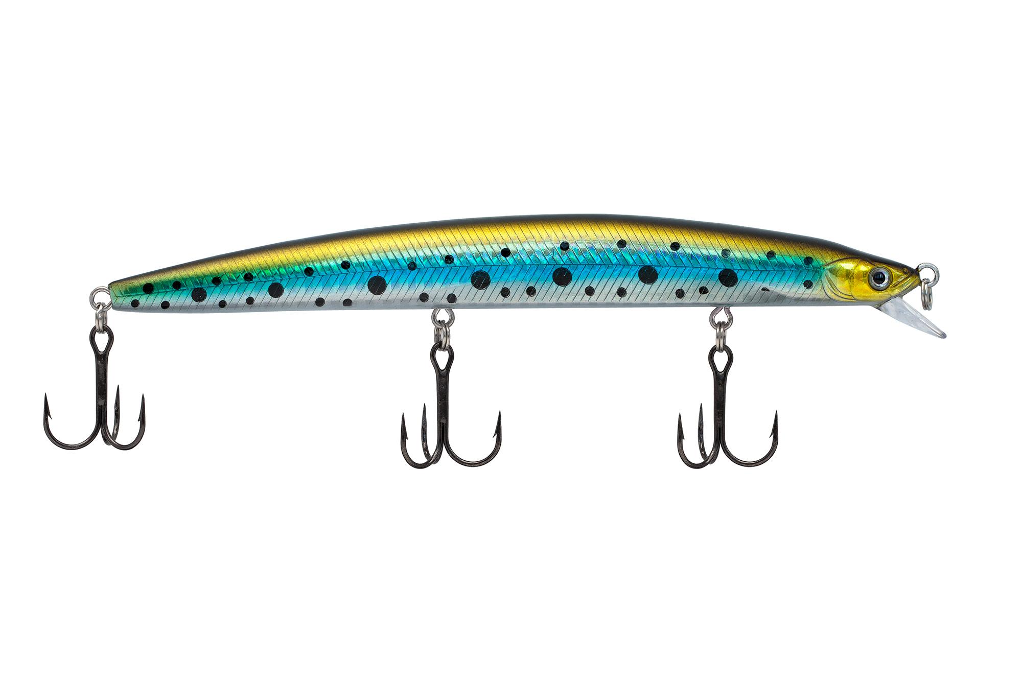 Воблер KYODA BLADE MINNOW-144F, длина 144 мм, вес 19 гр, цвет P693 заглубление 0.4 - 0.8 м.