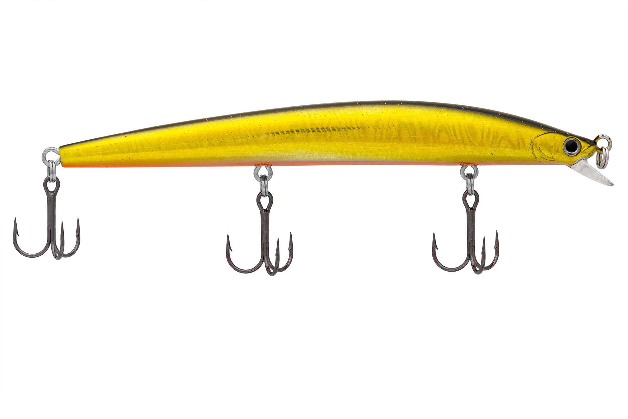 Воблер KYODA BLADE MINNOW-120F, длина 120 мм, вес 12 гр, цвет P1515 заглубление 0.3 - 0.6 м.