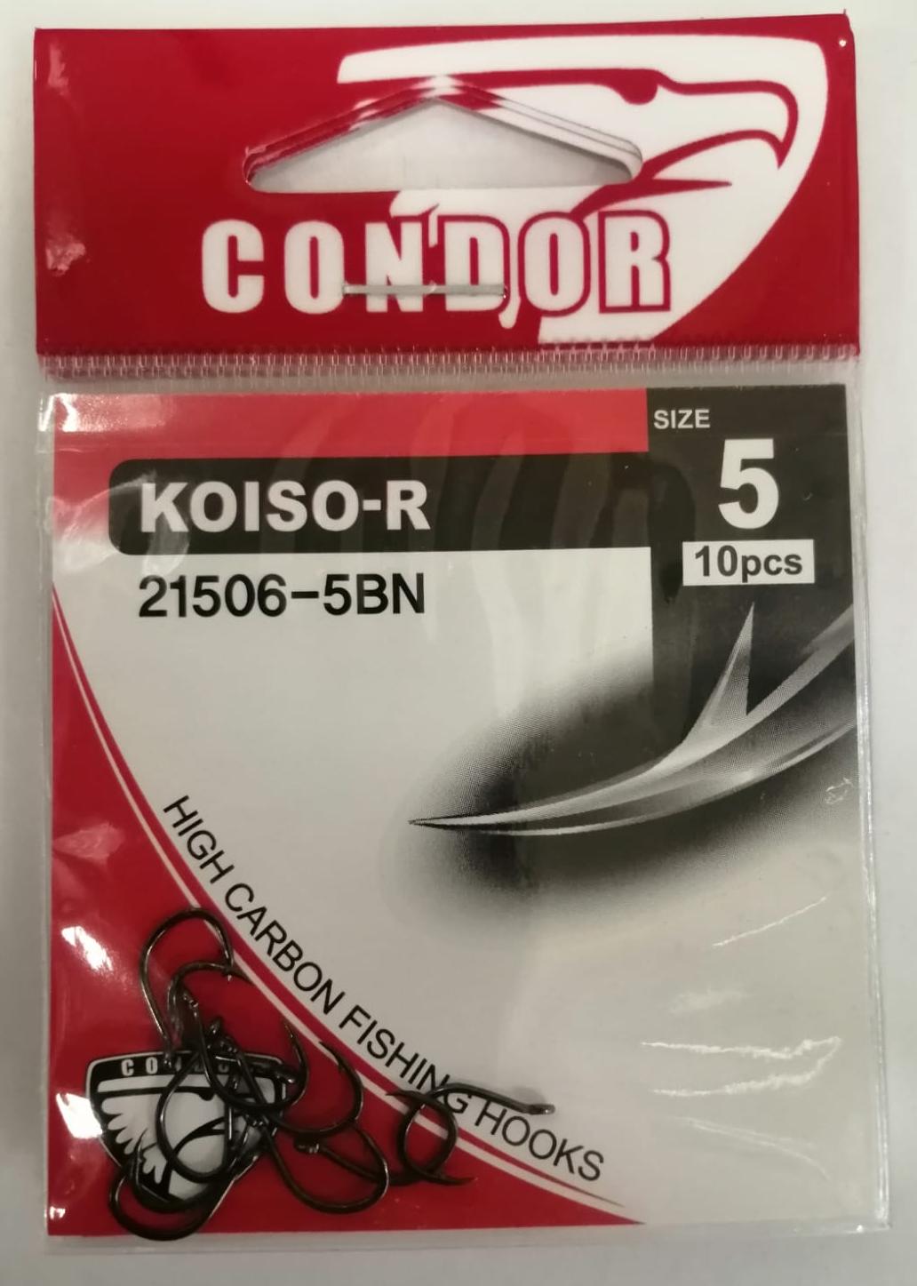 Крючок Condor Koiso-Ring №5 (рос.разм.) BN (50 шт./упак) Корея
