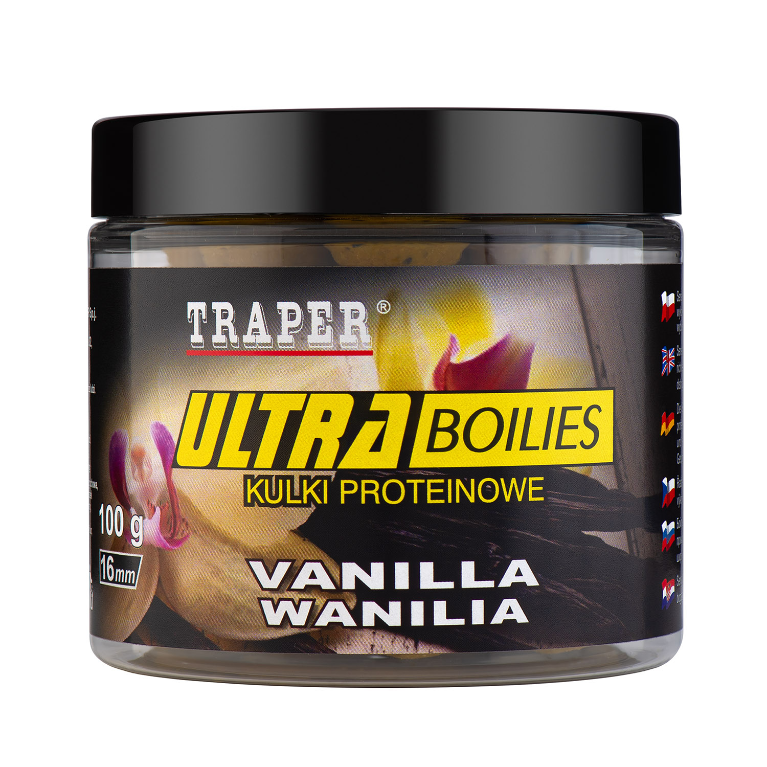 Бойлы TRAPER ULTRA 16 мм, 100 гр, Ваниль