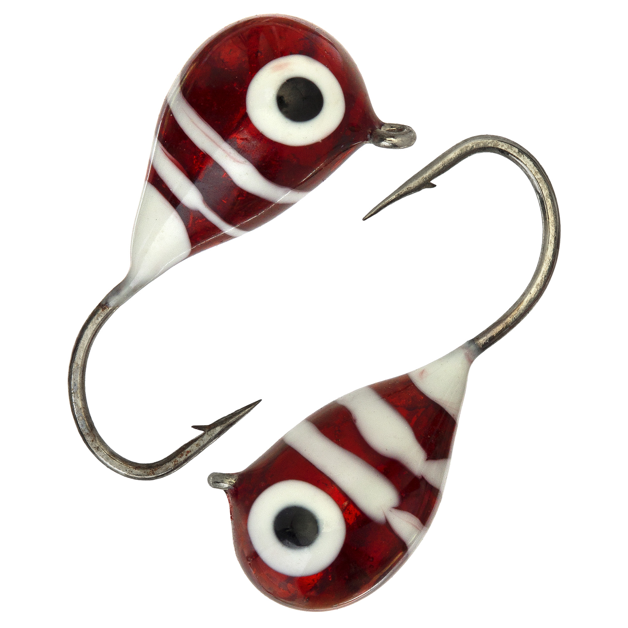 Капля с ушком d 3,0 мм, вес 0,5 гр, обмазка малек, вишня-винт /10 шт/