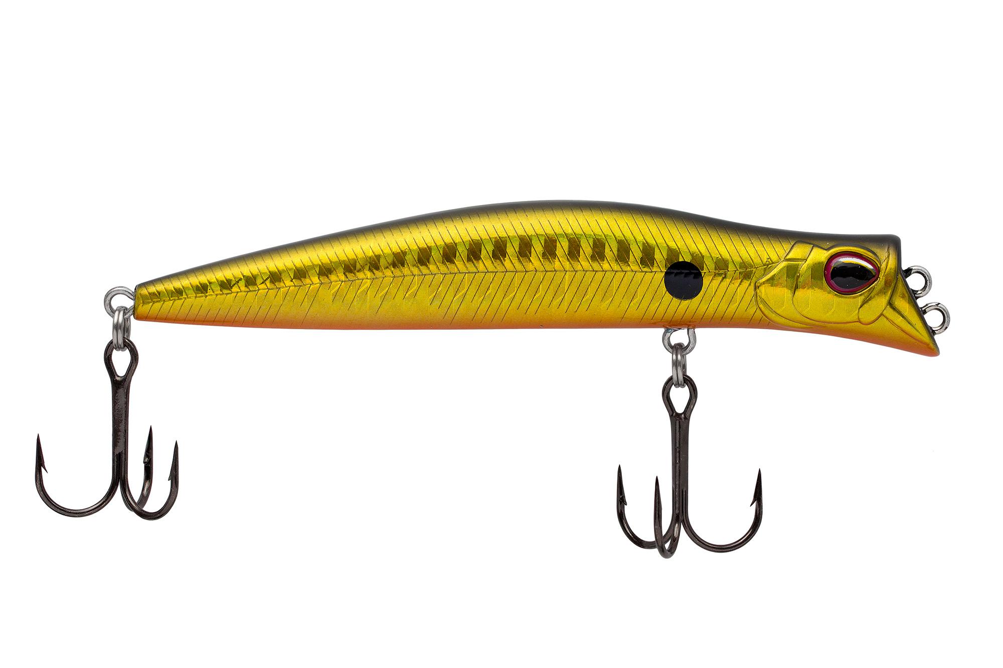 Воблер KYODA POCKY MINNOW-100F, длина 100 мм, вес 10,5  гр, цвет P1067 заглубление 0 - 0,2 м.