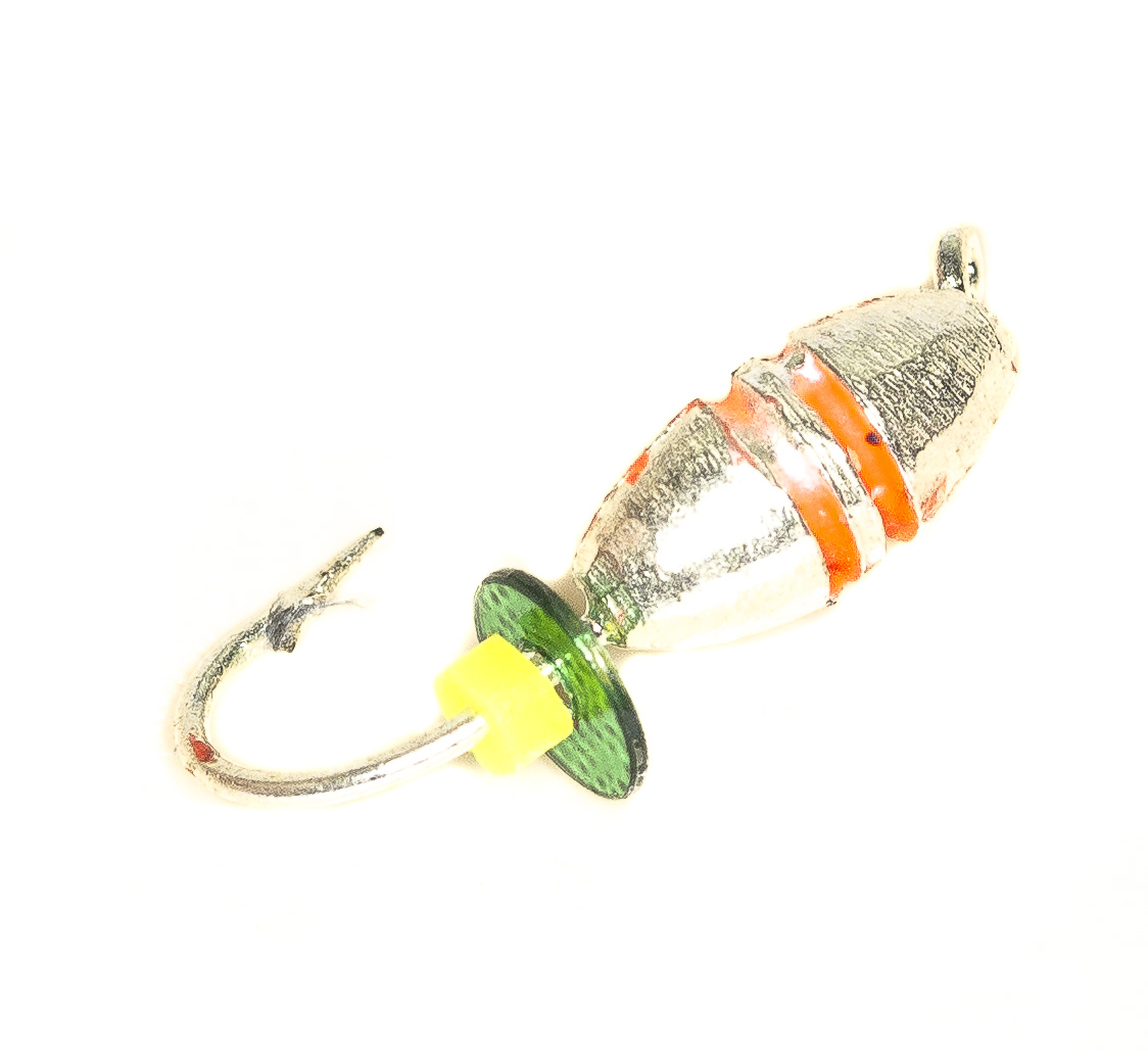 Нимфа с рисками гальваника 3,0 мм, серебро (15 шт)