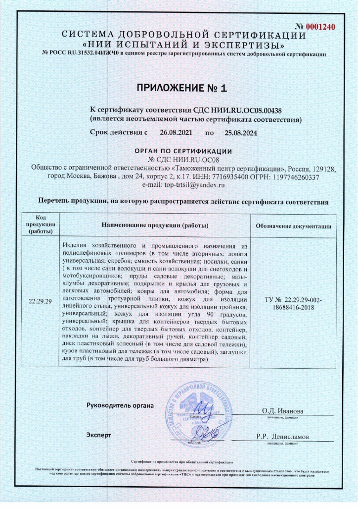 СЕРТИФИКАТ СООТВЕТСТВИЯ САНИ РЫБАЦКИЕ_Приложение1.jpg СЕРТИФИКАТ СООТВЕТСТВИЯ САНИ РЫБАЦКИЕ_Приложение1.jpg