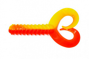 Твистер двухвостый Crazy Bait DTD 145 мм /105 мм / 90 мм / 80 мм / 75 мм 