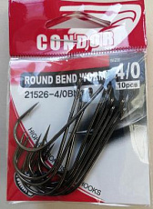 Round Bend Worm, (50 шт./упак.)